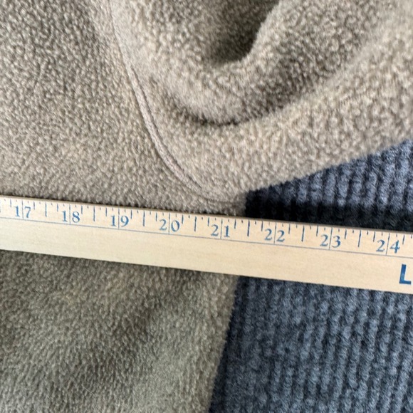 Vintage Eddie Bauer Polartec‎ Fleece Jacket Mens Large Tan Beige Y2K Outdoor - Picture 8 of 10